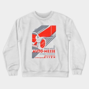 1931  Car Show in Germany Crewneck Sweatshirt